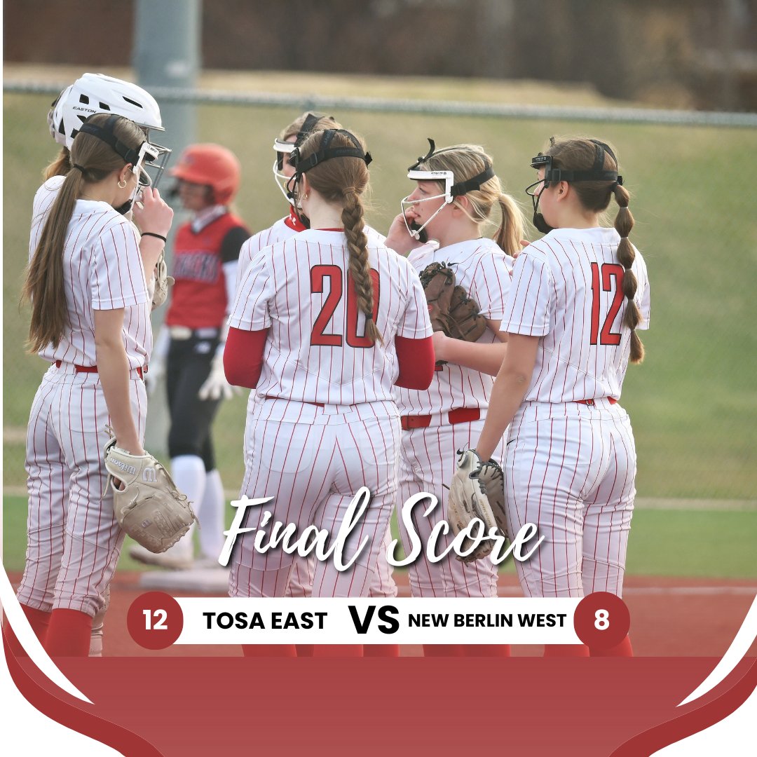 tehssoftball's tweet photo. SWEEP! 🧹 The Red Raiders swept the Wauwatosa East Triangular this past weekend with two wins against Elkhorn&amp;New Berlin West! #RedRaiderNation
🔴WP: Lydia Ramstad: 3.0 IP, 1 H, 0 R 
🔴Lydia Ramstad 4-5, 3 R, RBI 
🔴Delaney Wilkins 3-5, 2 R, RBI 
🔴Grace Janecek 3-4, 1 R, 3 RBI https://t.co/huztW0Cd5b