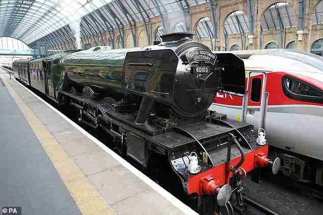 thandojo's tweet image. Iconic #FlyingScotsman #train is set to return to #London
From May 18, London North Eastern Railway (LNER) will reinstate a Flying Scotsman service leaving London King's Cross for Edinburgh at 10.30am - a tradition that dates back more than a century.