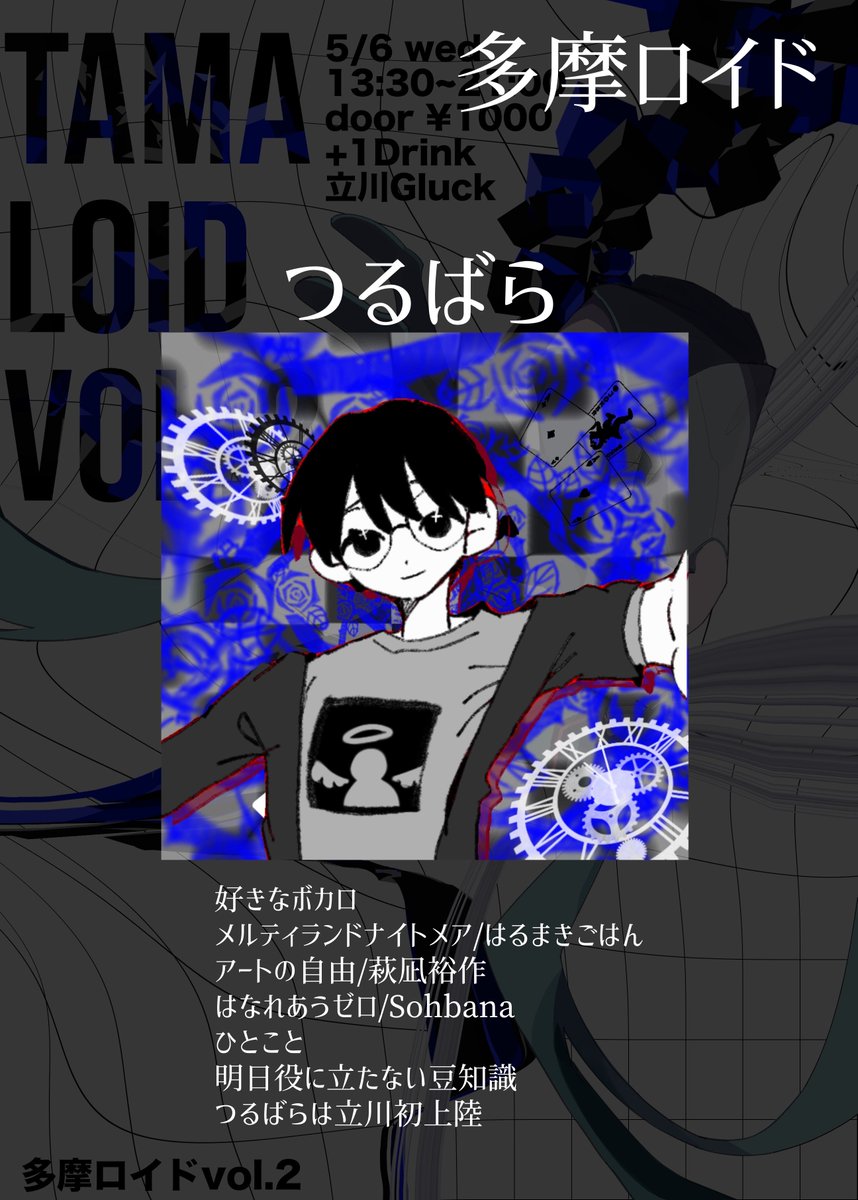 多摩ロイド▷▶next 5/6 Wed tweet media
