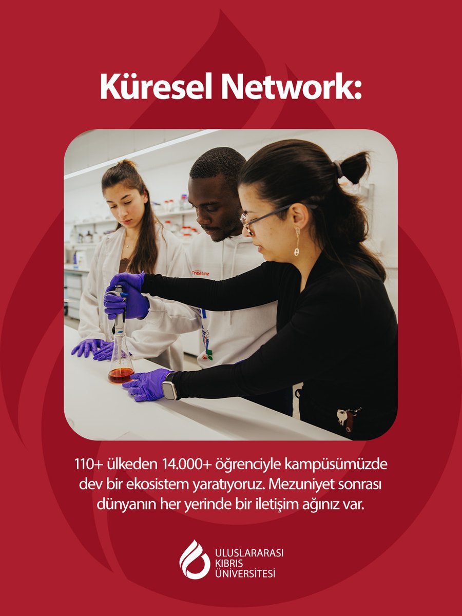 CIUOfficial's tweet photo. UKÜ’de eğitim, yalnızca bir üniversite deneyimi değil global bir kariyerin güçlü başlangıcı olacak şekilde planlandı. 🌍

Dünya sıralamalarındaki yerimiz, uluslararası öğrenci çeşitliliğimiz ve global akreditasyonlarımızla; sizi sadece bugüne değil geleceğe de hazırlıyor. https://t.co/FYO2zrjcyw