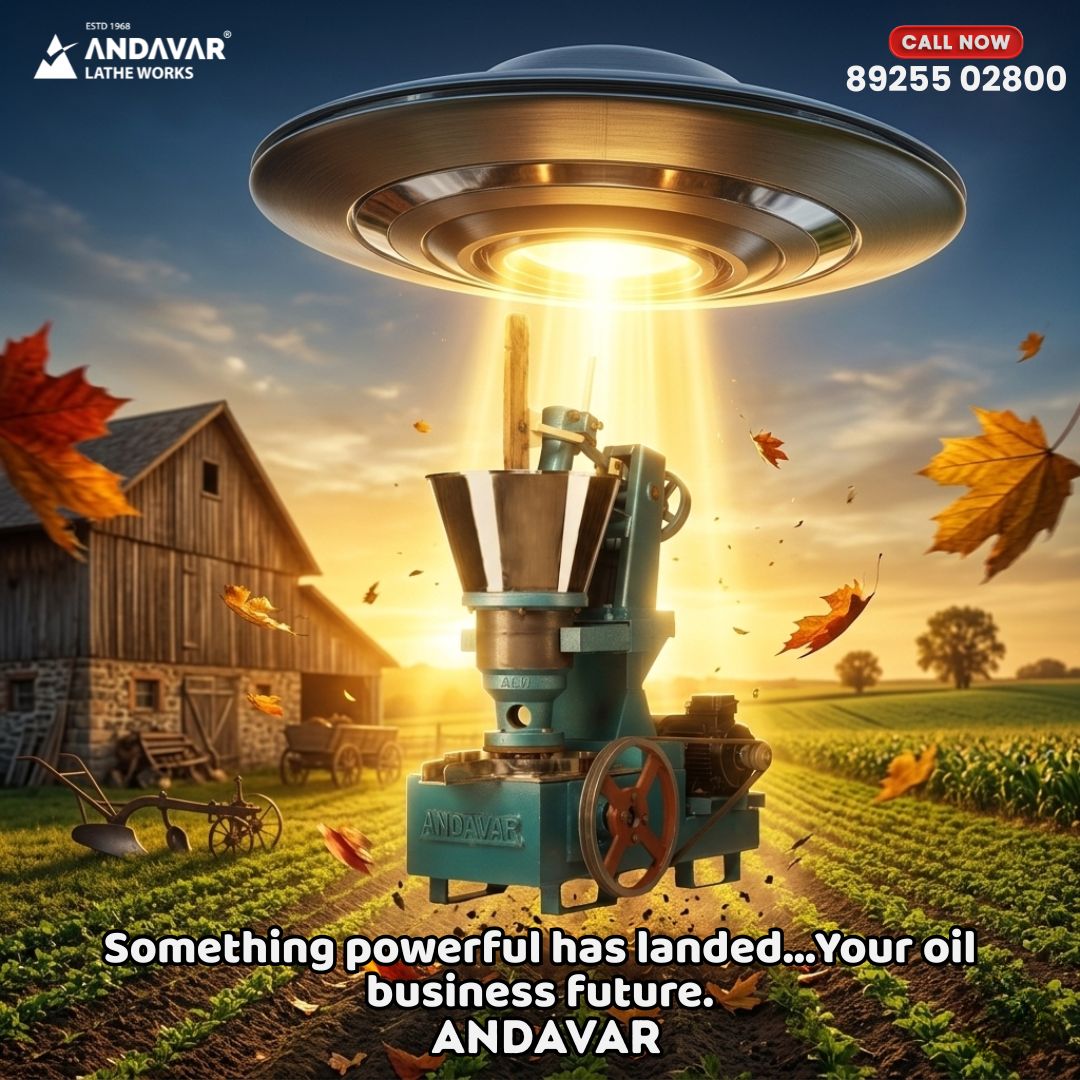AndavarOil's tweet photo. Something powerful has landed 🚀

Ready to upgrade your oil business?
This is where performance meets profit.
Built strong.
Made for real work.

ANDAVAR 💯
#Andavar #OilMachine #OilBusiness #ColdPressOil #WoodPressedOil #AgriBusiness #FarmingIndia #SmallBusiness #StartupIndia https://t.co/J2OW01a6bT