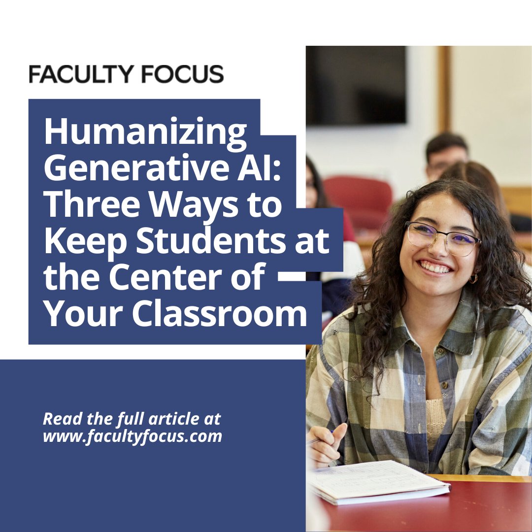 Faculty Focus tweet media
