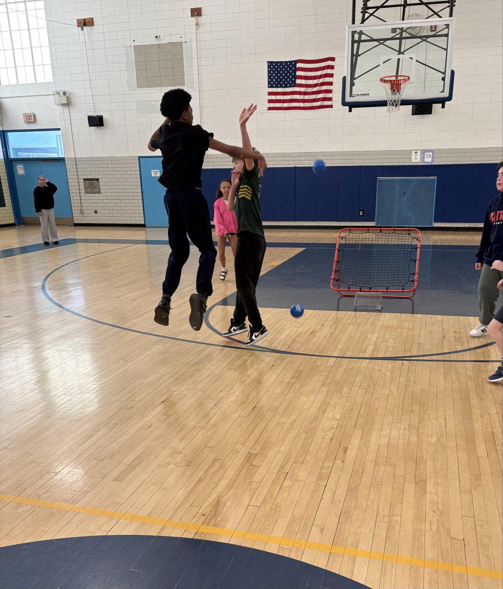 KMS_PE's tweet photo. Tchoukball - modified to work with the high number of students in our PE classes and space within the gymnasium https://t.co/nR8YaHOwSS