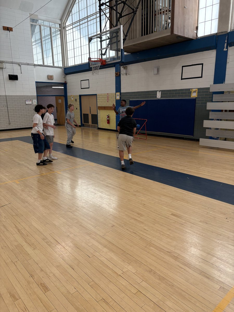 KMS_PE's tweet photo. Tchoukball - modified to work with the high number of students in our PE classes and space within the gymnasium https://t.co/nR8YaHOwSS
