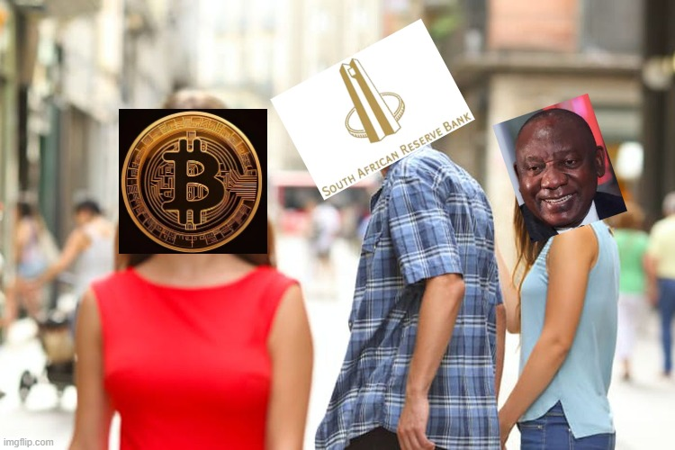 PRDG_ZA's tweet photo. The South African Reserve Bank opted not to prosecute State President, Cyril Ramaphosa, who had $4m of USD cash hidden in his couch (this is not a joke), a direct contravention of exchange controls. But they want to make self custody of BTC illegal. https://t.co/bo4GznWVYU https://t.co/MGlysAXGvD