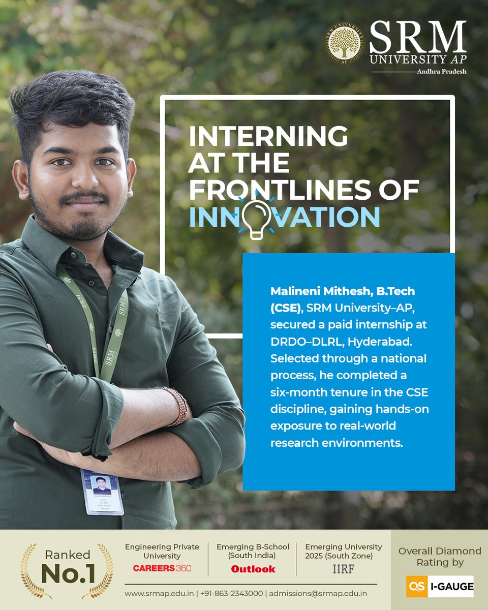 SRM University-AP tweet media