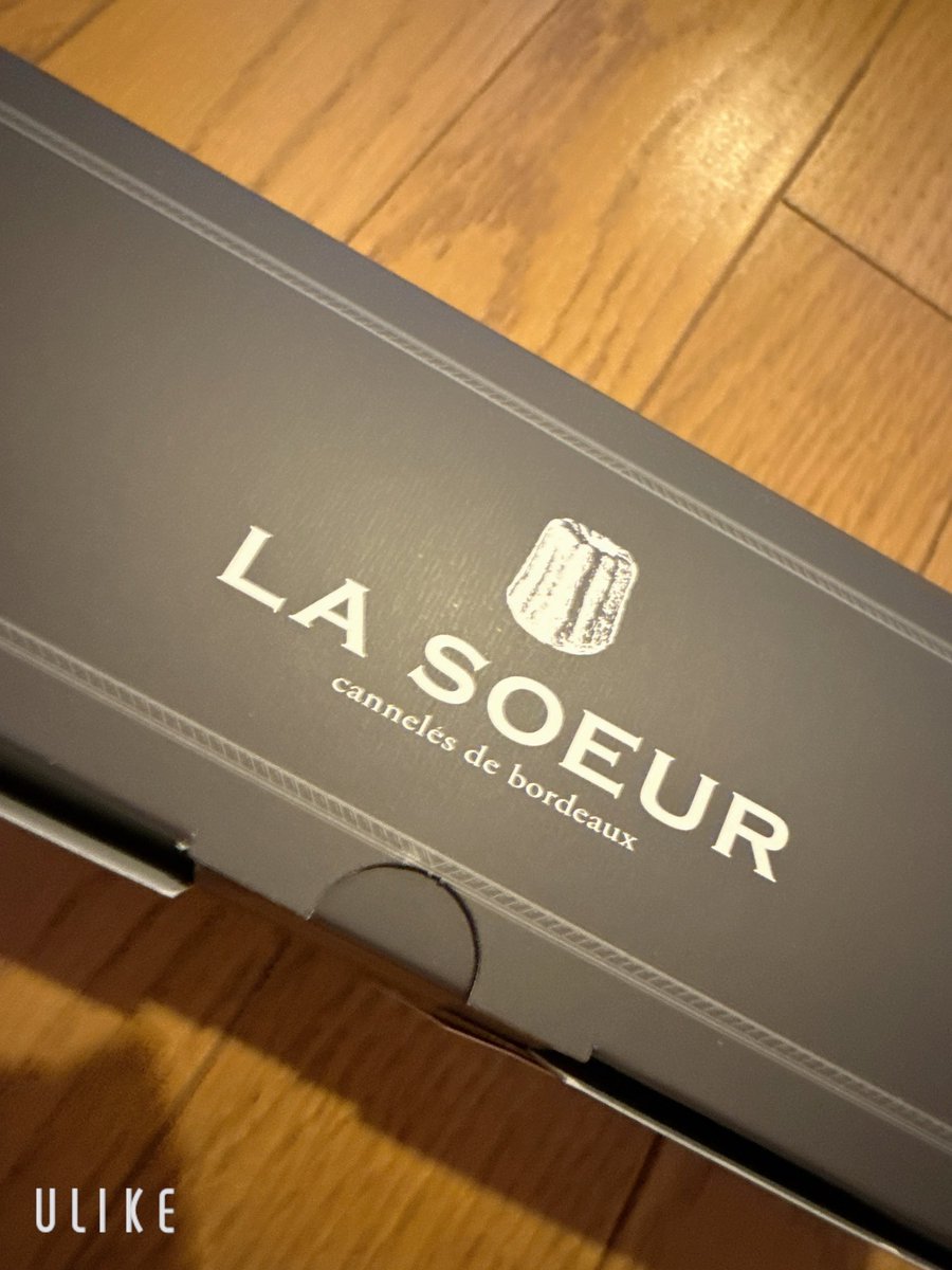 阪神百貨店でカヌレも見つけたので買ってしまった✨でっかめなので食べ応えありそうw