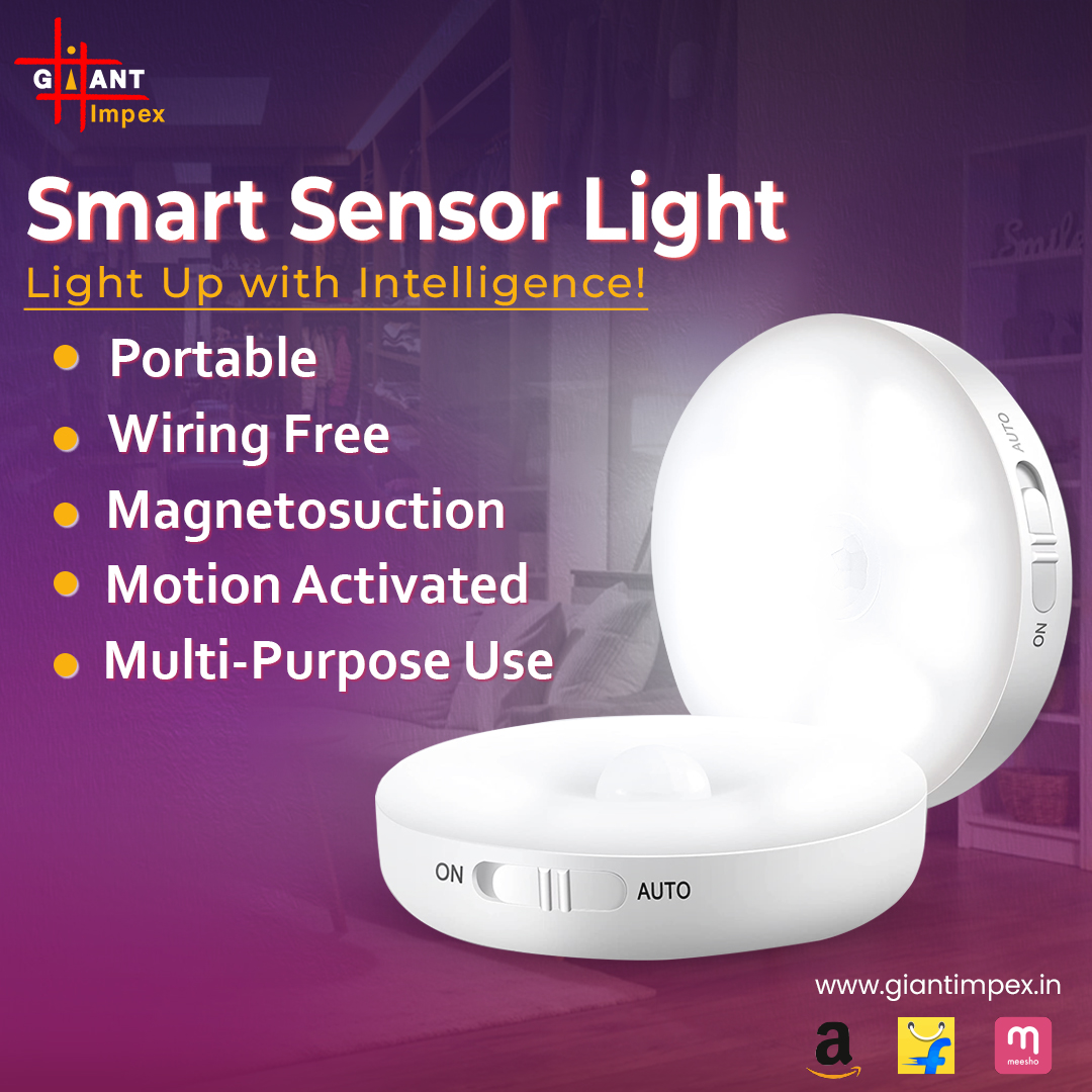ImpexGiant's tweet image. Motion sensor light indoor are Ideal choice and suitable for Closet, Garage, Stairway, Drawer, Workshop, Bookshelf, Shoe Cabinet, Basement, Hallway, Corridor,etc.
#amazonindia
amazon.in/GIANT-IMPEX-Ch…
#Flipkart
flipkart.com/giant-impex-se…
#Meesho
meesho.com/giant-impex-le…