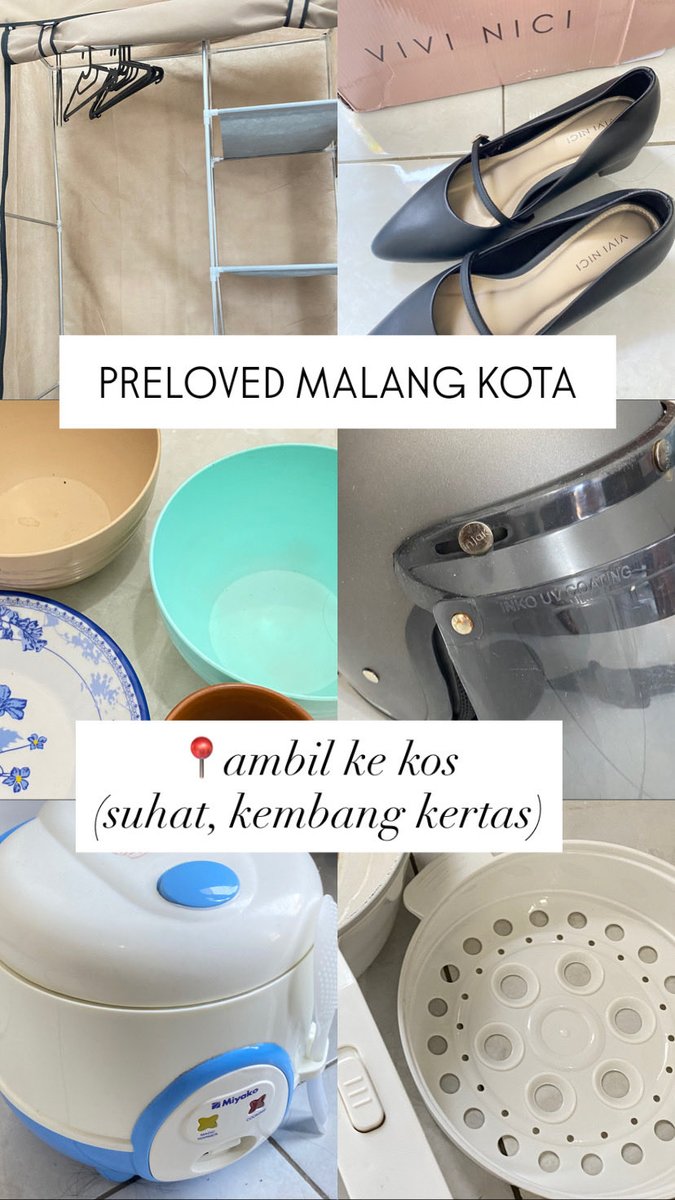 yappinggurllx's tweet image. aku mau preloved barang2 iniiii..murah aja yg penting lakuuu mls bawa baliknya😌 #preloved #malang #malangkota #mahasiswa #mahasiswamalang