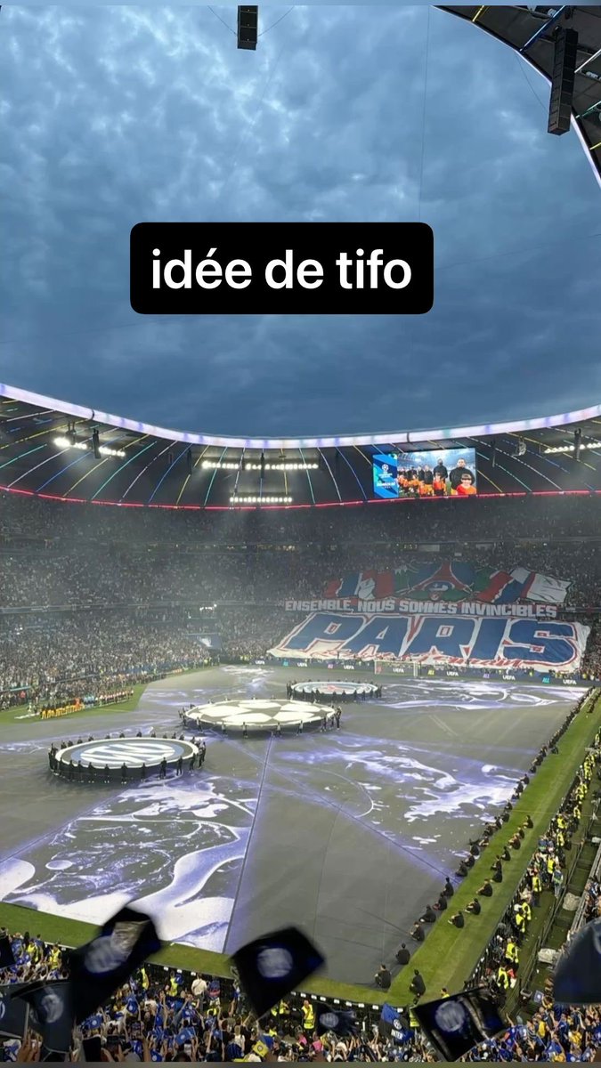 Votez projet tifo physique tweet media