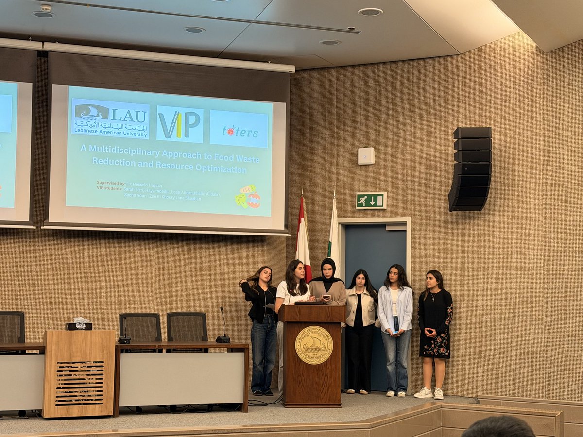 LAUengineering's tweet photo. The presentations highlighted the outcomes of their work, reflecting innovation, critical thinking, and strong cross-disciplinary collaboration throughout the projects. https://t.co/gEkHp2lAwV