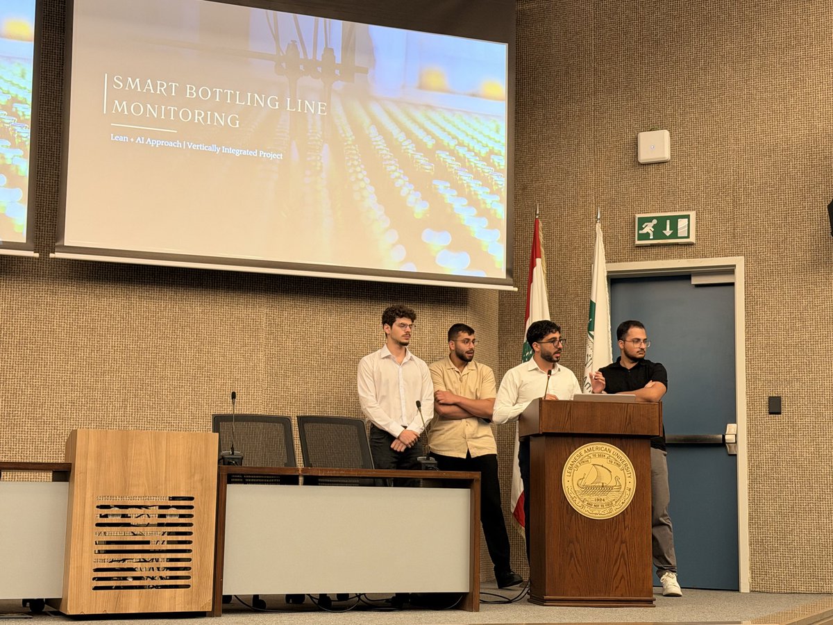 LAUengineering's tweet photo. The presentations highlighted the outcomes of their work, reflecting innovation, critical thinking, and strong cross-disciplinary collaboration throughout the projects. https://t.co/gEkHp2lAwV