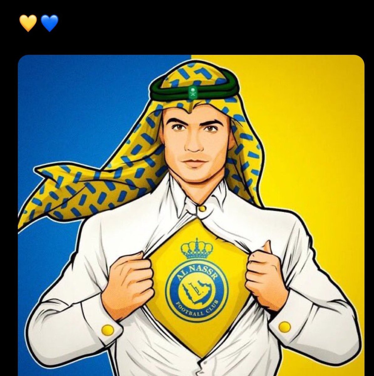 💙 كحيلاااان 💛 tweet media