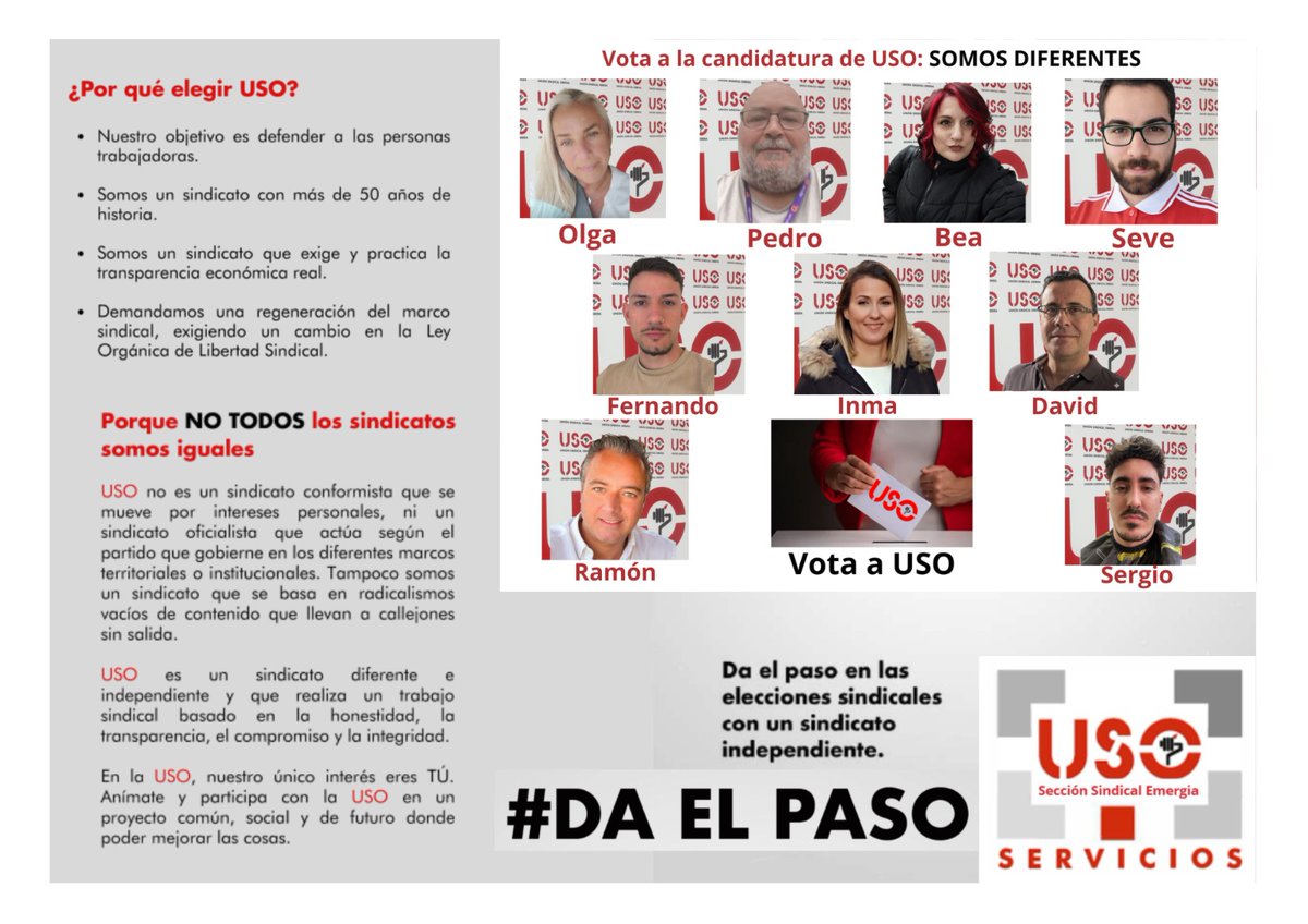USOEMERGIACOR's tweet photo. Tus derechos no se negocian. Se defienden. Vota USO.
#VotaUso #Usoemergiacordoba https://t.co/USW28TYvtw