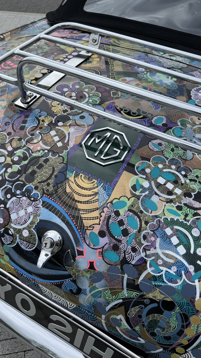 _5DT_'s tweet photo. .@AlanReullier art car reveal at Escapade @SilverstoneUK yesterday ❤️ https://t.co/aOVHFXmVVD