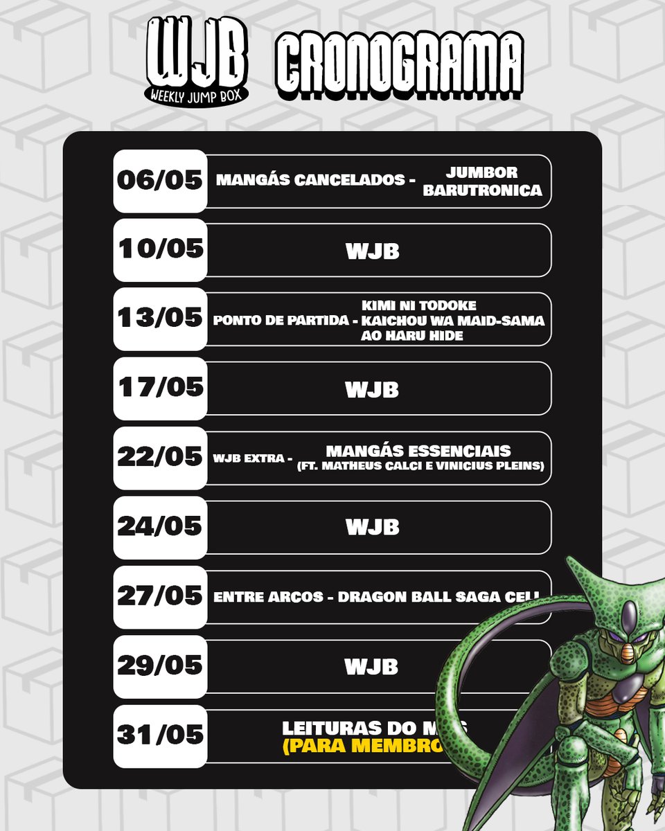 WJB | Dragon Ball - Saga dos Androides tweet media