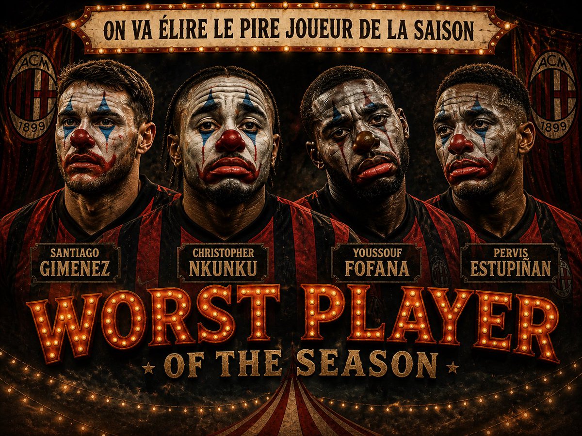AC Milan - FR (en dépression) tweet media