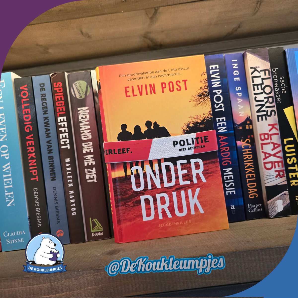 DeKoukleumpjes's tweet image. Bryan las 'Onder druk', de nieuwste jeugdthriller van Elvin Post. Een verhaal dat boordevol spanning zit en ook nog educatieve onderwerpen bezit. Lees onze recensie nu op o.a. ons Instagramkanaal. ⬇️

instagram.com/p/DX6qrqADAJf/…

@DeFonteinJeugd #boekperweek #jeugd #jeugdthriller