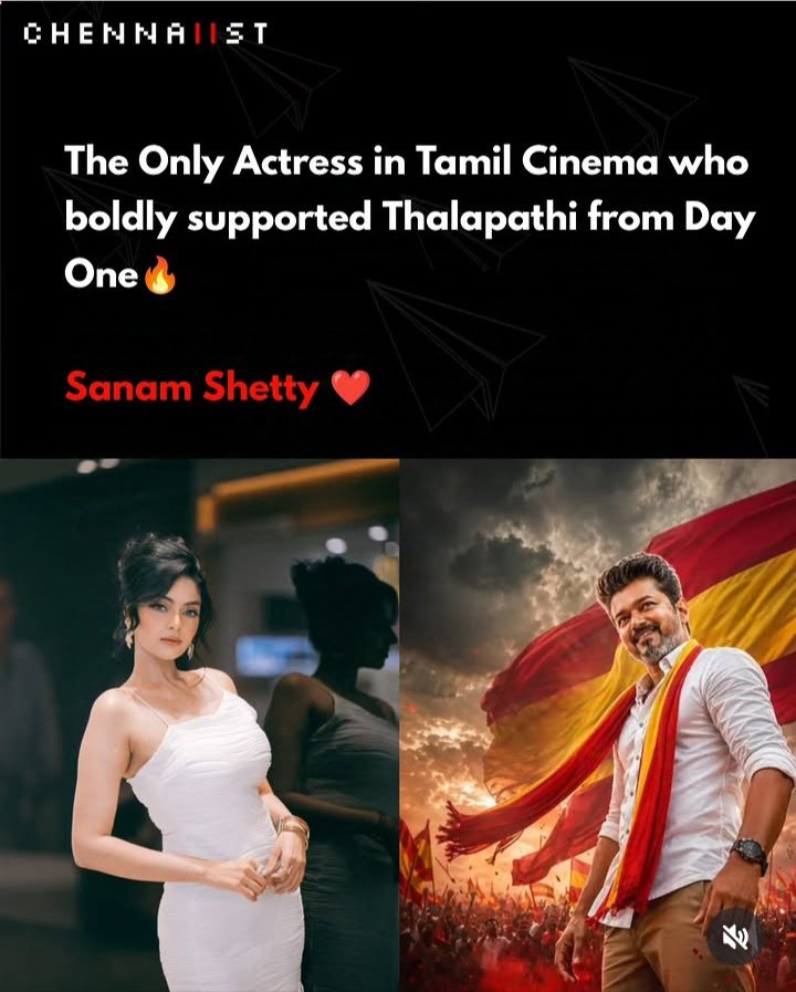 Means a lot #Chennaiist 🙏 Nandri

Proud to have supported the right man ♥️ <a href="/actorvijay/">Vijay</a>

#tvkforTN <a href="/TVKVijayHQ/">TVK Vijay</a> <a href="/TVKHQITWingOffl/">TVK IT Wing Official</a>