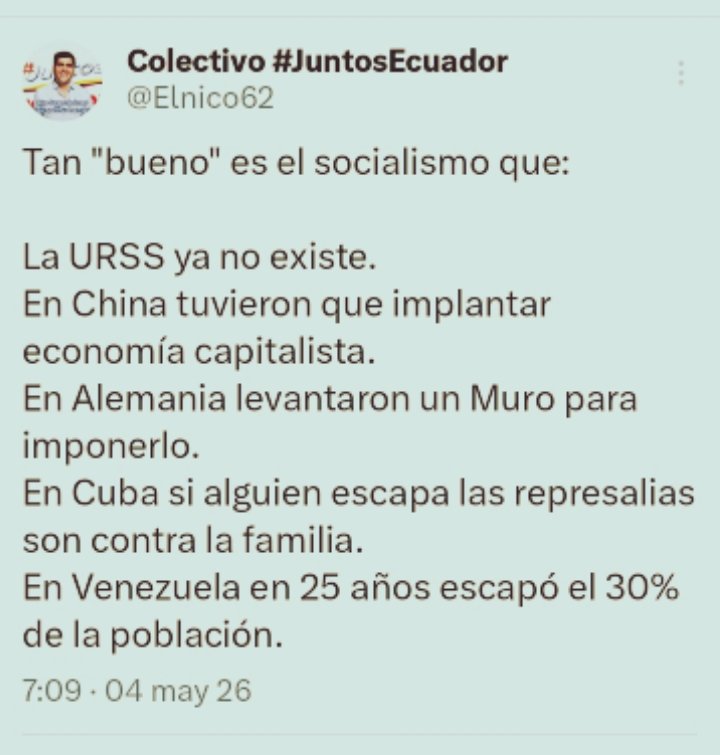 Colectivo #JuntosEcuador tweet media