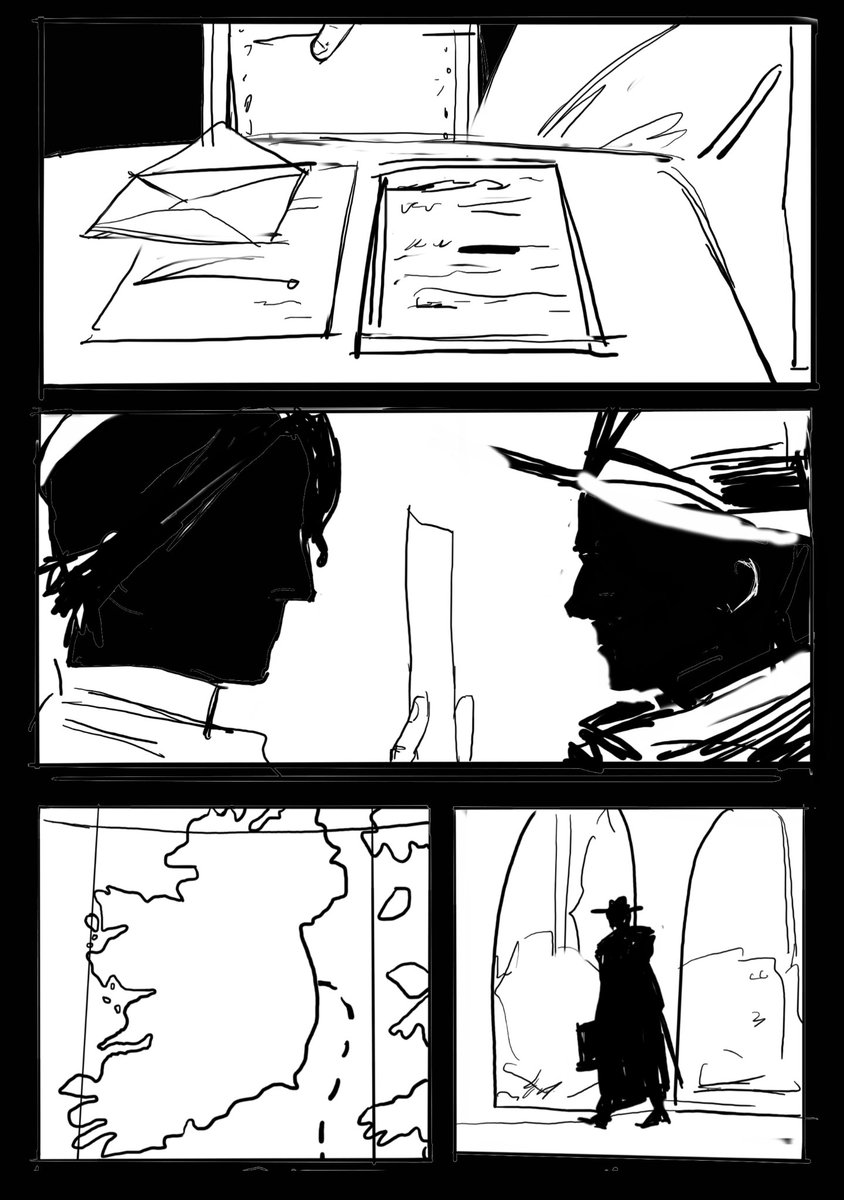 cockroachko's tweet photo. Illustration and comic for 
@DoubtingLuigiA
 's  folklore sabballey fanfic《殉道者之谷》
https://t.co/6n3SAx6TAA

Added blur to prevent the spoiler
(3/23) https://t.co/IrbpWy3FgU