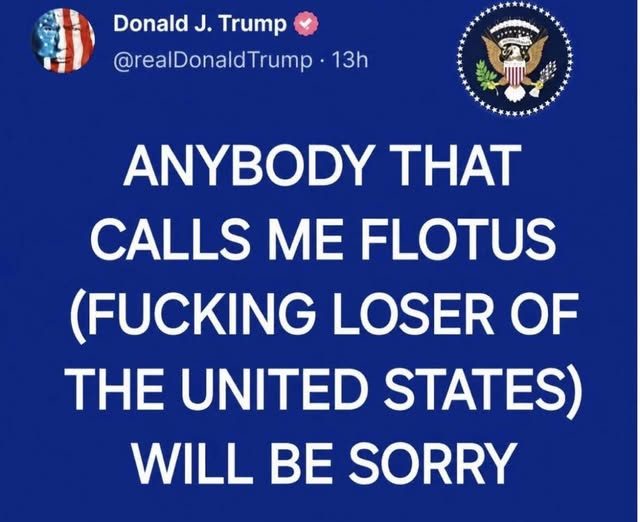 CanadianWeedWiz's tweet image. . @realDonaldTrump @FLOTUS #FuckYou