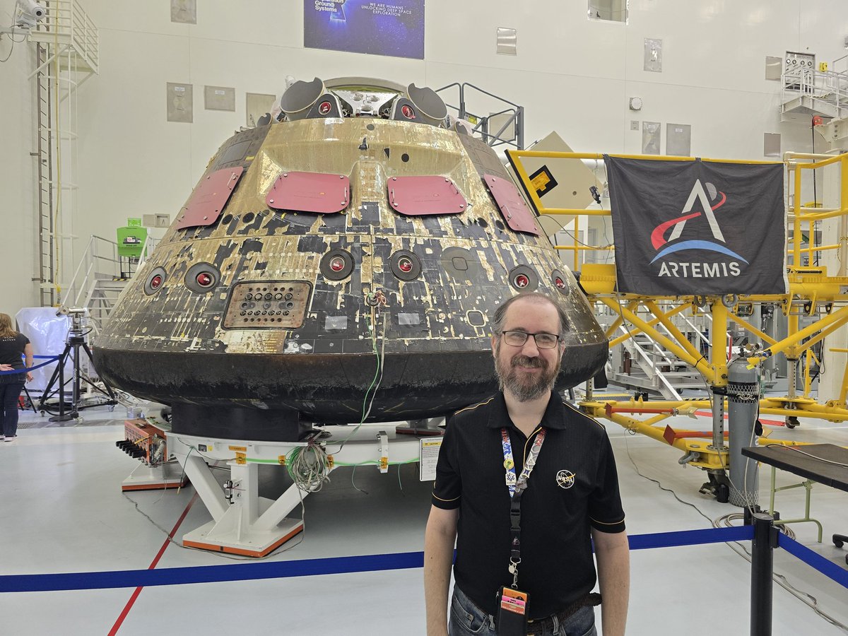 SoonerBred21's tweet image. Welcome Back #Integrity.  You look amazing.  So blessed to get to work at NASA where we do the Impossible! @NASAArtemis @NASAKennedy