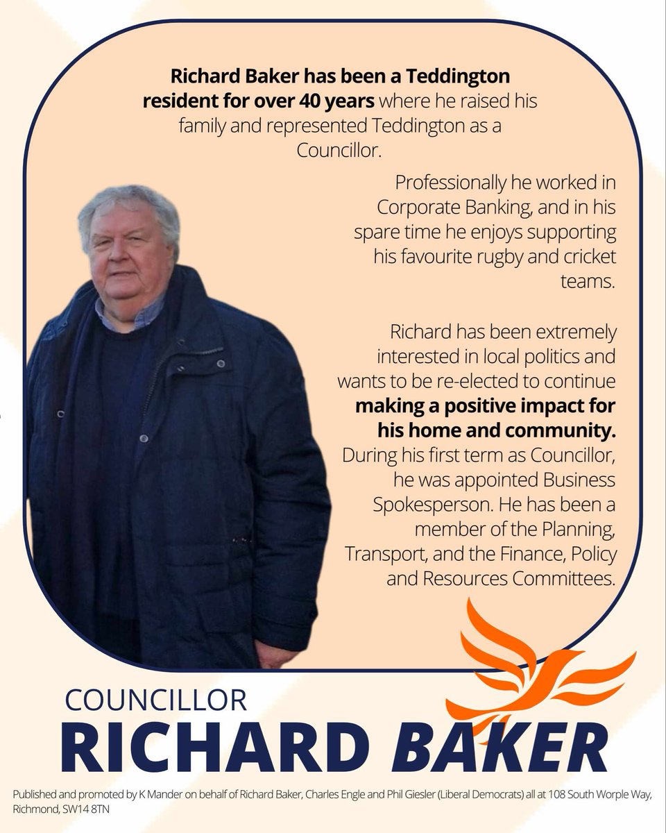 Twickenham & Richmond Liberal Democrats tweet media