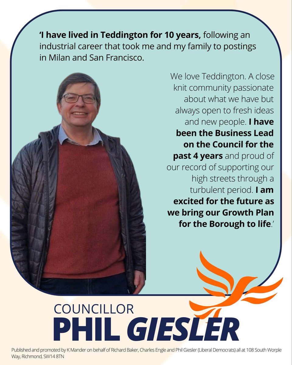 Twickenham & Richmond Liberal Democrats tweet media