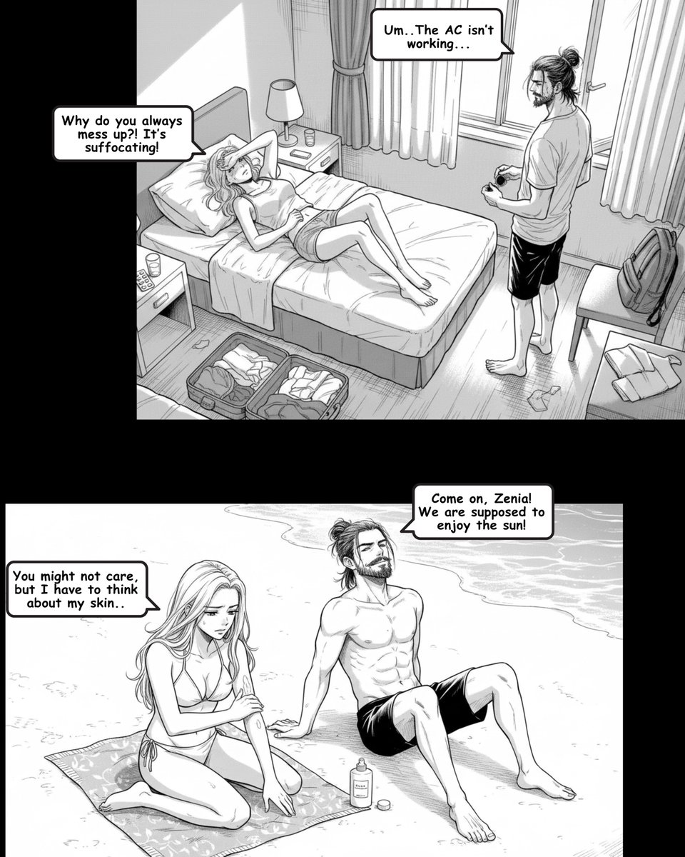 NiyuriStudios's tweet image. Before Bali… there were cracks.
Which crack breaks first?

To know more, Link in bio!

#Manga #Cheats #Comic #Bali #Relationship #GraphicNovel
