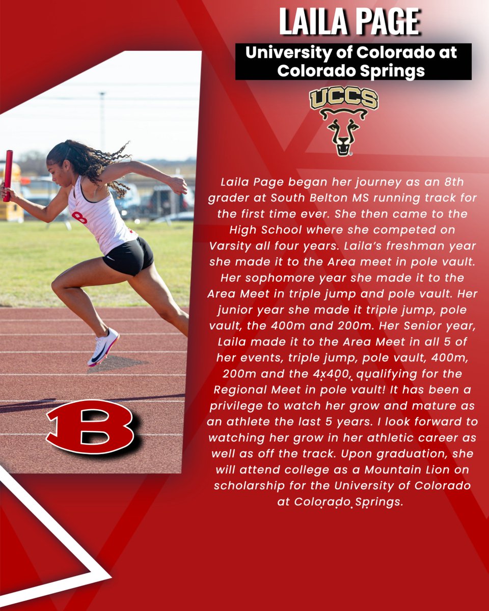thebeltontigers's tweet photo. Big day ahead! ✍️🎉

Join us in celebrating Laila Page as she takes the next step in her journey at our Signing Day Ceremony!

🗓️ Wednesday, May 6 
⏰ 2 PM
#TigerGRIT 🐅💪
@BeltonTigerABC @BeltonHS https://t.co/ampVG3e4lD