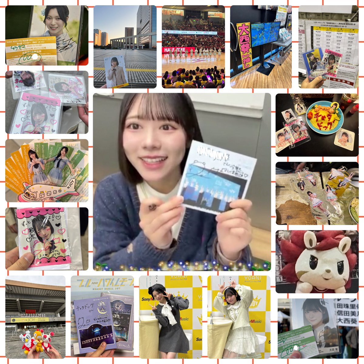 サンリオが残ってるけど ≒JOY 4thシングル『電話番号教えて』期間