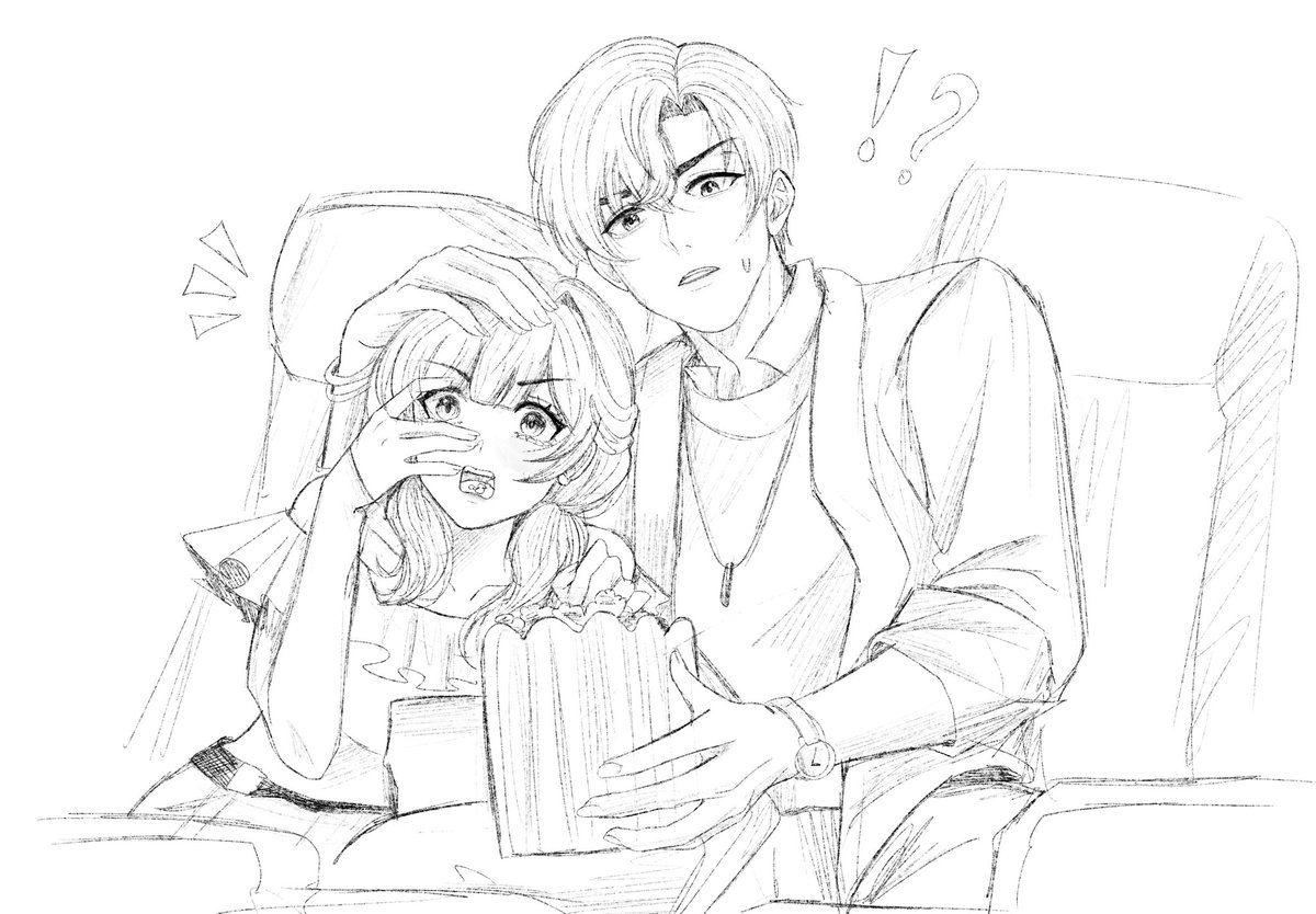 apr26_xn's tweet photo. Movie date 🎞️

CMS​ art by  IG​: kimaruwhy

#LiliArtem https://t.co/k9BdDP2nUJ