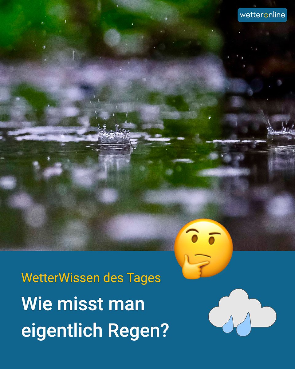 WetterOnline's tweet image. 🌧️ Heute wird es teils richtig nass: Schauer und Gewitter bringen lokal viel Regen in kurzer Zeit. Aber wie misst man Regen eigentlich? 🤔 👇 

⛈️ Prognosen entstehen mit Wettermodellen – gerade bei Gewittern bleibt aber Unsicherheit.

#Wetter #Regen #Gewitter #Wetterwissen