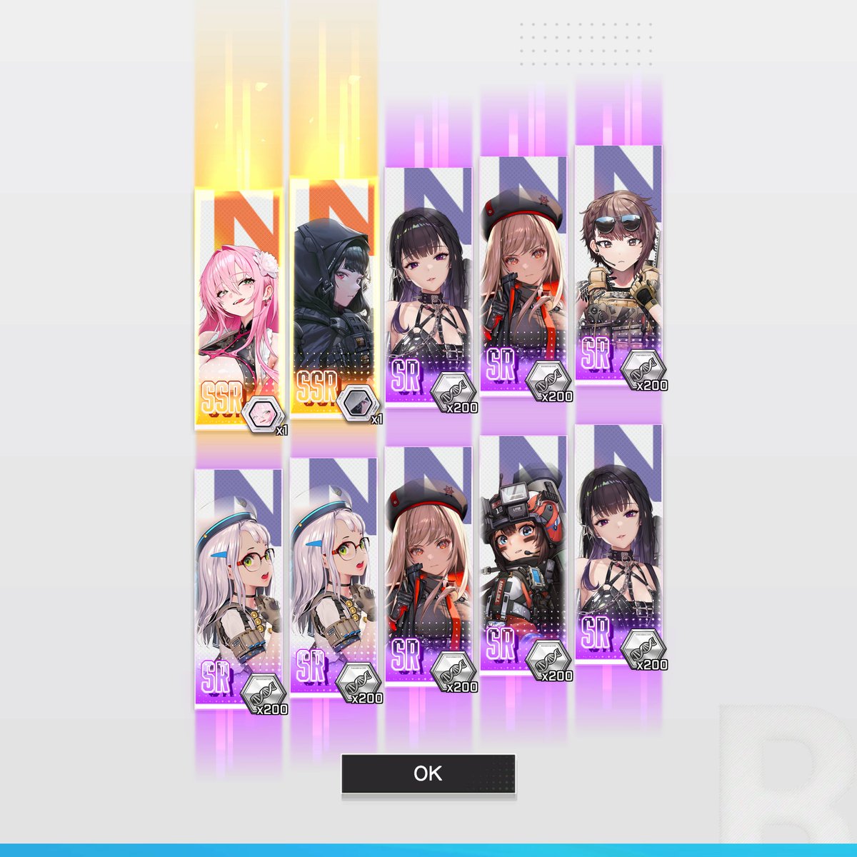 AsahiMaito's tweet image. ミドルクオリティとハイクオリティアクセス10連
モランお姉ちゃん３凸できたの嬉しい✨
#NIKKE #ニケ #メガニケ