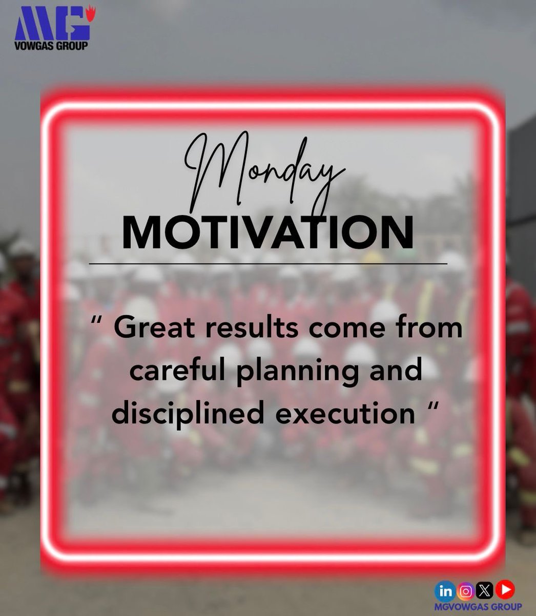 As a new week begins, it’s a reminder that success is rarely loud at the start, but always evident in the outcome. Here’s to showing up with intention, staying focused on the process, and letting the results speak for themselves.

#MGVowgasgroup #Mondaymotivation #tüik #EPCIC