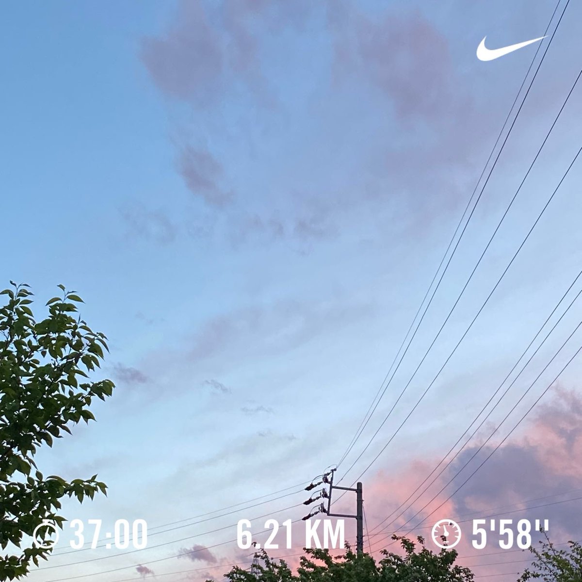 na__ao's tweet photo. 夕方ラン🌆 https://t.co/LVqoDFUVji