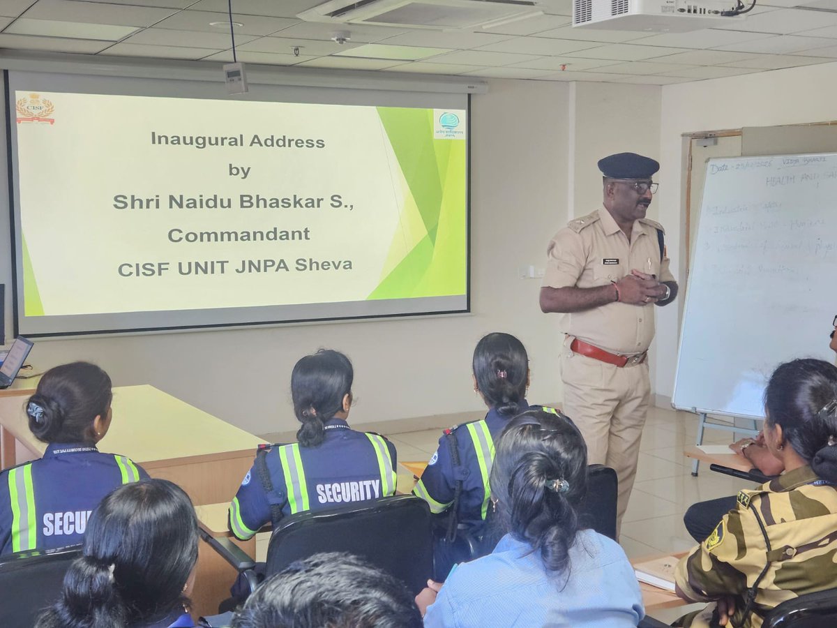CISF WS HQRS NAVI MUMBAI tweet media