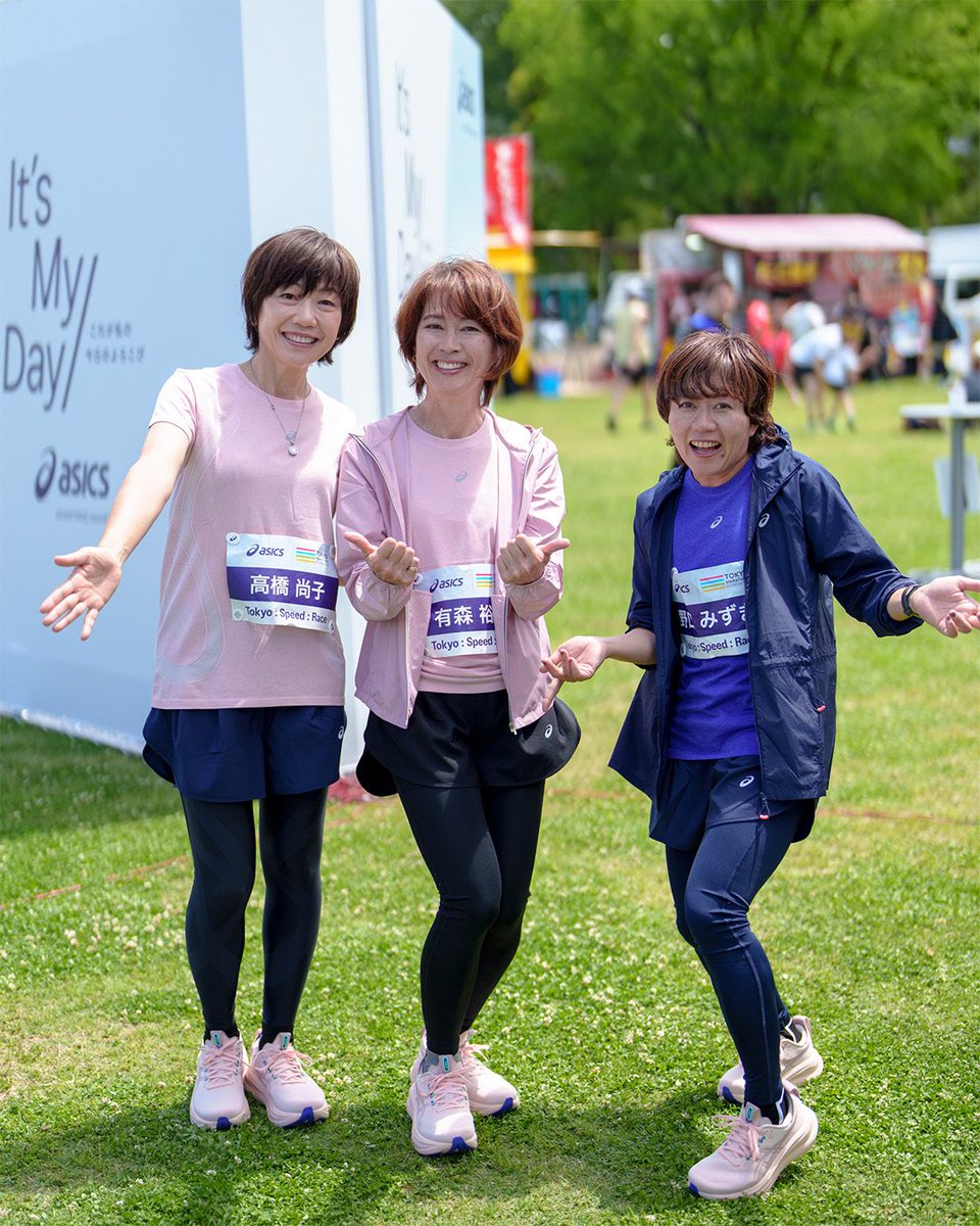 ASICSRunningJP's tweet image. 【Tokyo：Speed：Race｜終了​】
ファミリーラン/U-15 レース/ハーフマラソンリレー/5kmとたくさんの方にご参加いただきました。​

応援の皆さまもありがとうございました。​

走ることで得られる充実感、喜びを​これからもアシックスとともに。

#ASICS​
#SoundMindSoundBody​
#TokyoSpeedRace