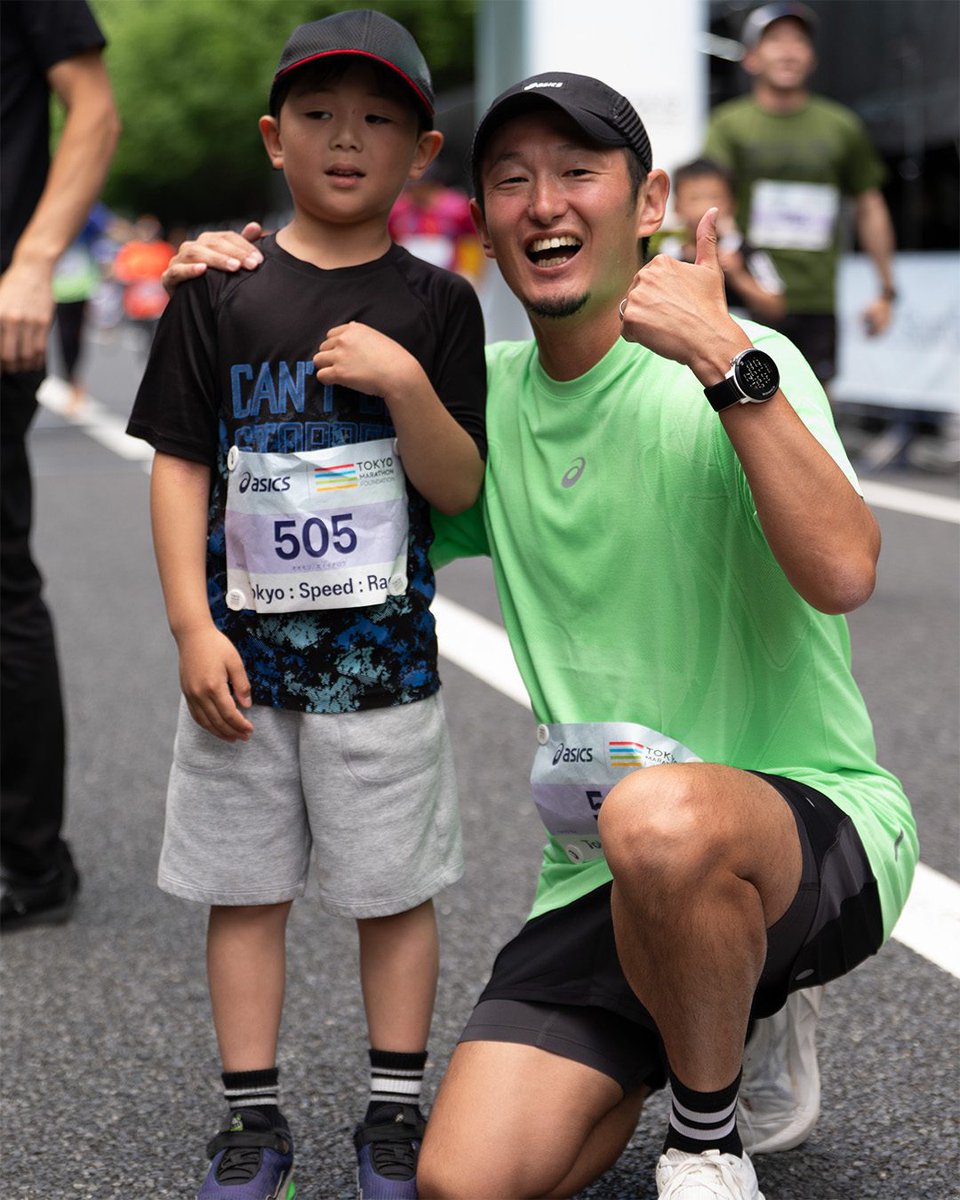ASICSRunningJP's tweet image. 【Tokyo：Speed：Race｜終了​】
ファミリーラン/U-15 レース/ハーフマラソンリレー/5kmとたくさんの方にご参加いただきました。​

応援の皆さまもありがとうございました。​

走ることで得られる充実感、喜びを​これからもアシックスとともに。

#ASICS​
#SoundMindSoundBody​
#TokyoSpeedRace