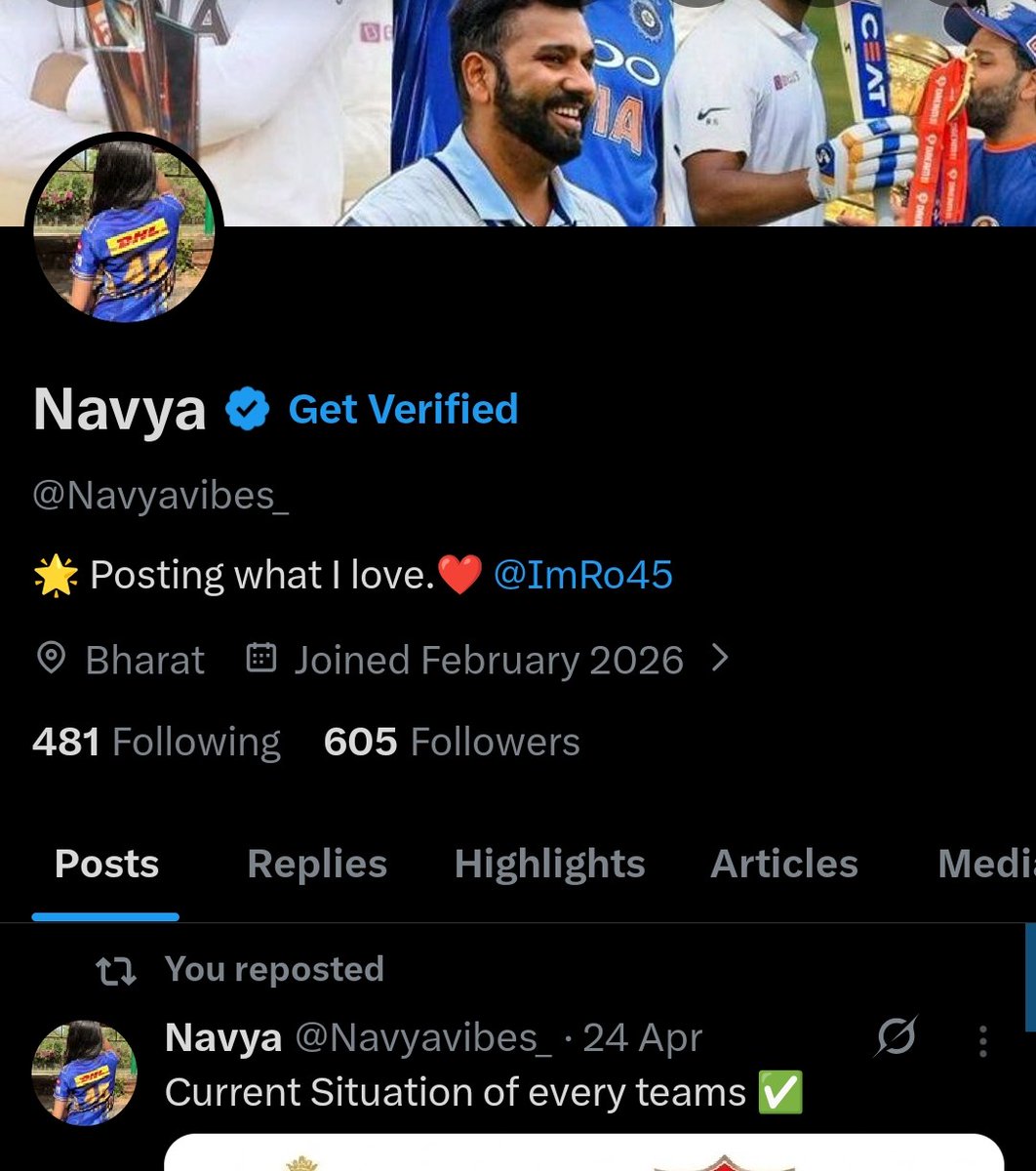 Navya tweet media