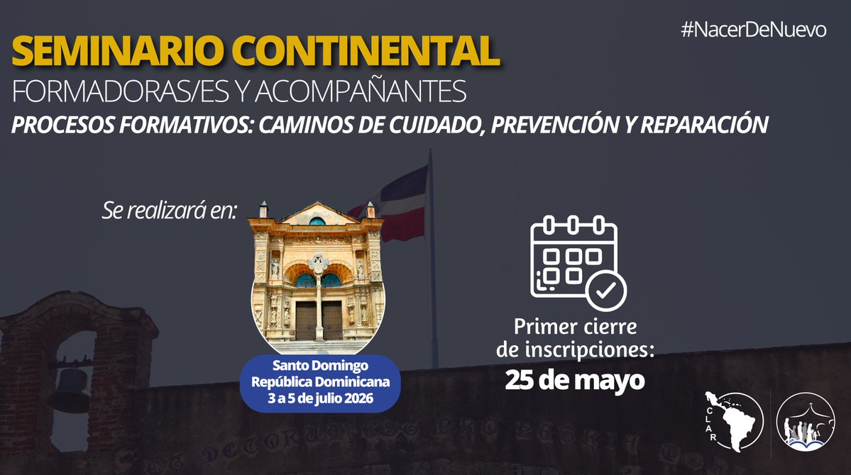 CLAR - Confederación Latinoamericana de Religiosos tweet media