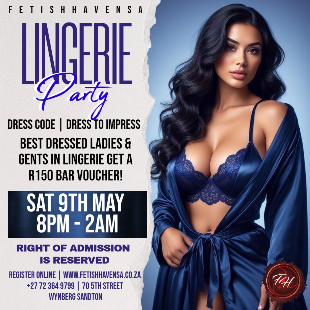 fetishhavensa's tweet photo. #SATURDAYNIGHT #LINGERIENIGHT #SEXYNIGHT #KINKCLUB #ADULTPARTIES #FETISHPARTIES #SWINGERNIGHT #trending #followers # https://t.co/WtTGocNyvL
