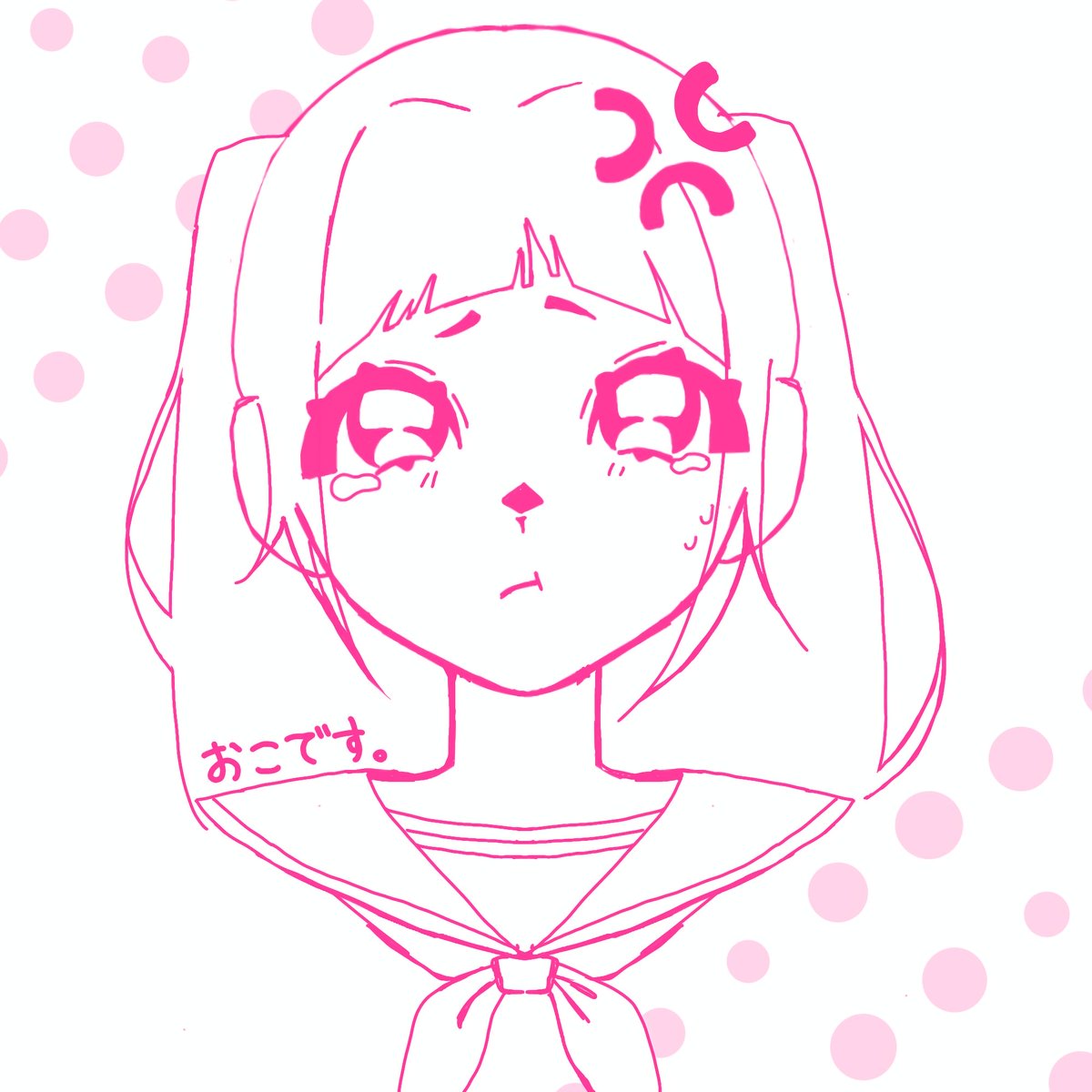 yu_ba_901's tweet photo. 怒なんです。
#イラスト https://t.co/NWjXDX9JEt