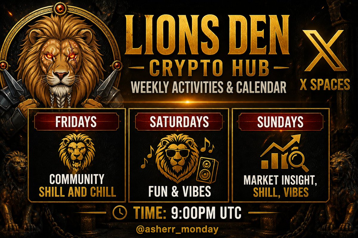 LIONS DEN CRYPTO HUB tweet media