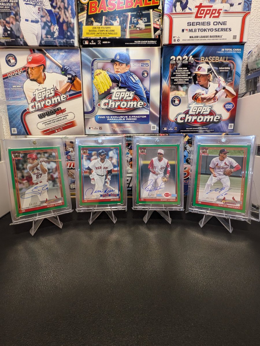 gunguntaka1982's tweet image. 最近の緑のカード🫡
#みどりの日に緑のカード
#MLB #topps