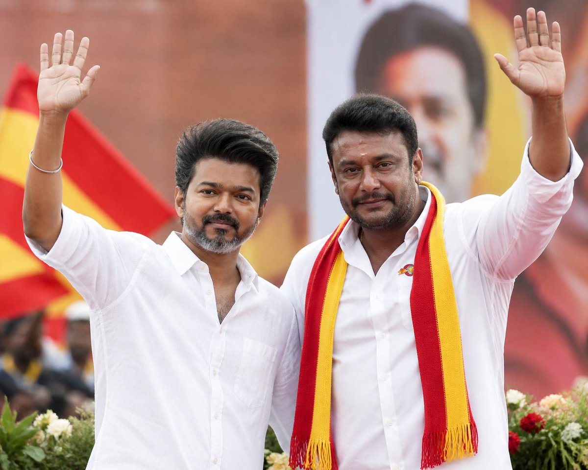 Roberrt John Thoogudeepa #DBoss tweet media