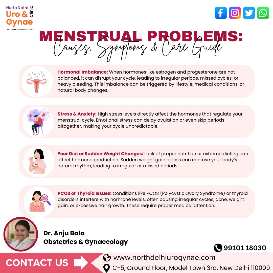 NDUroGynae's tweet photo. Your menstrual health is a reflection of your overall well-being. 🌸

#MenstrualHealth #PCOSAwareness #WomensHealth #HormonalImbalance #PeriodProblems #GynecologyCare #HealthyLiving #StressManagement #WomenWellness #ThyroidAwareness #IrregularPeriods #NorthDelhi https://t.co/6qqee89gIi