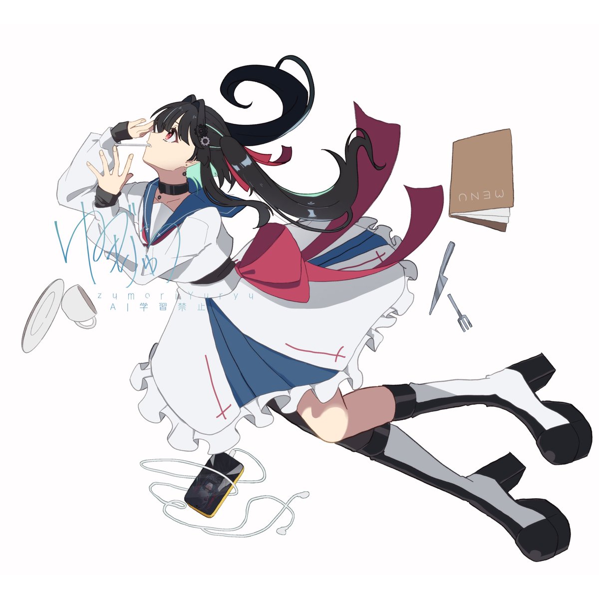 TsuzumoriYuryu's tweet photo. 今回のゆりづちゃんの絵、ガチでかわいいから見て https://t.co/Um2BveqZ9y