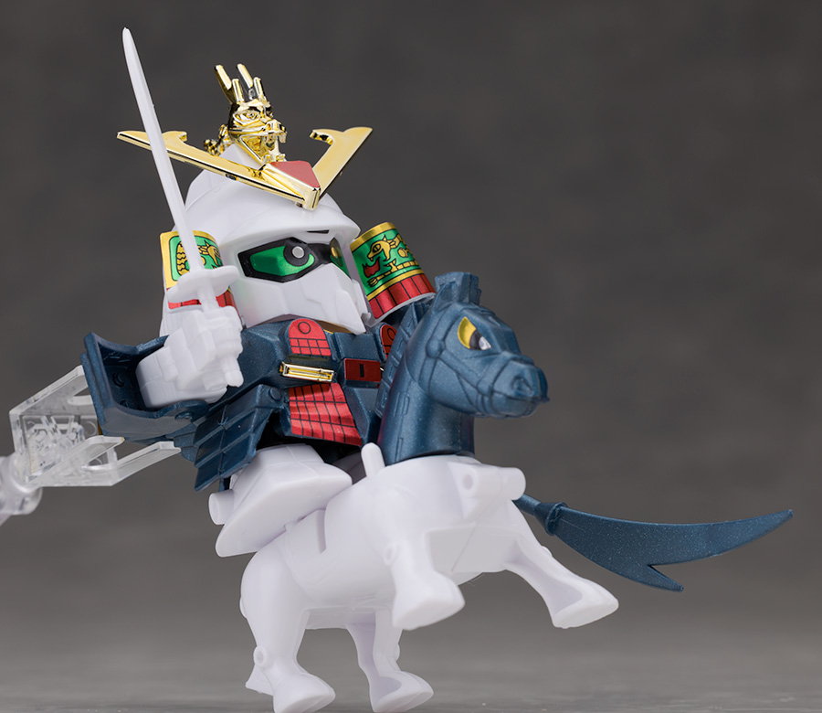 SD戦国伝」よりBB戦士 武者七人衆セット レビューその1を公開しました